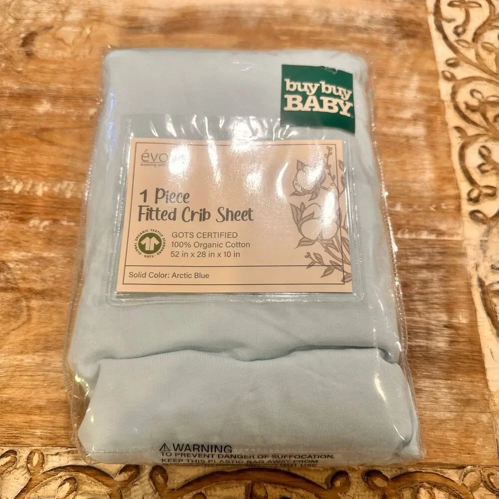 Crib Sheet Organic Cotton NWT